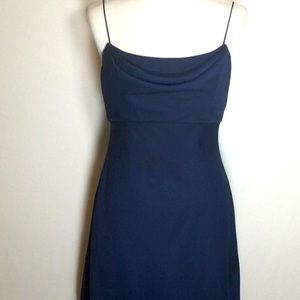 Michaelangelo Spaghetti Strap Full Length Dress